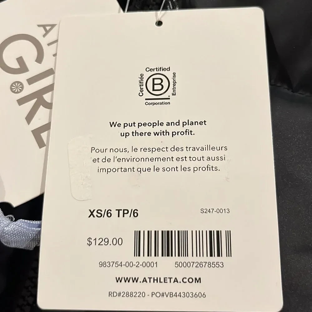 Athleta Girl So Down Winter Jacket size 6. - Picture 4 of 9